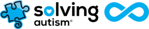 Solving Autism logo and infinity symbol